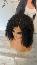 Virgin Malaysian Kinky Curly  Top  Lace  4x4  Closure  Wig! 16 inches