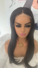 Virgin Brazilian  Straight frontal  Wig! 18'' 13x4