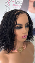 Natural Black Braided 12 Inches Curly  Wig!