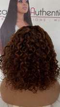 Natural colour Brown Braided 12 Inches Curly  Wig!