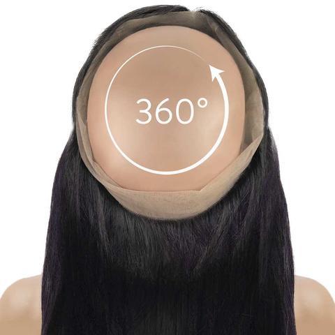 360 Lace Frontal -  Straight
